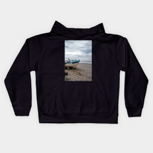 Crab fishing boat, Cromer, Norfolk Kids Hoodie